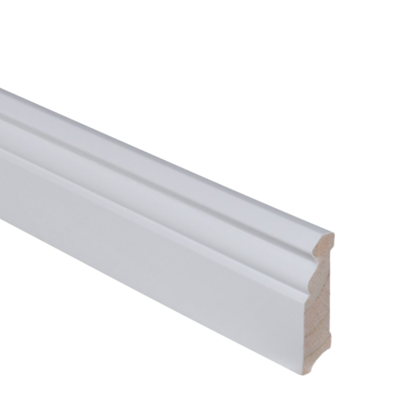 Ter Hürne Sockelleiste Massiv SKL-P60 Verkehrsweiß 006