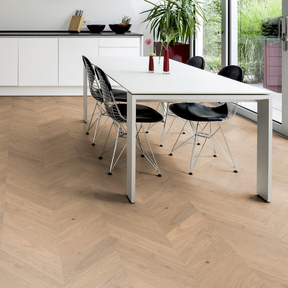 ter Hürne Parkett Eiche Meran Chevron OLIO