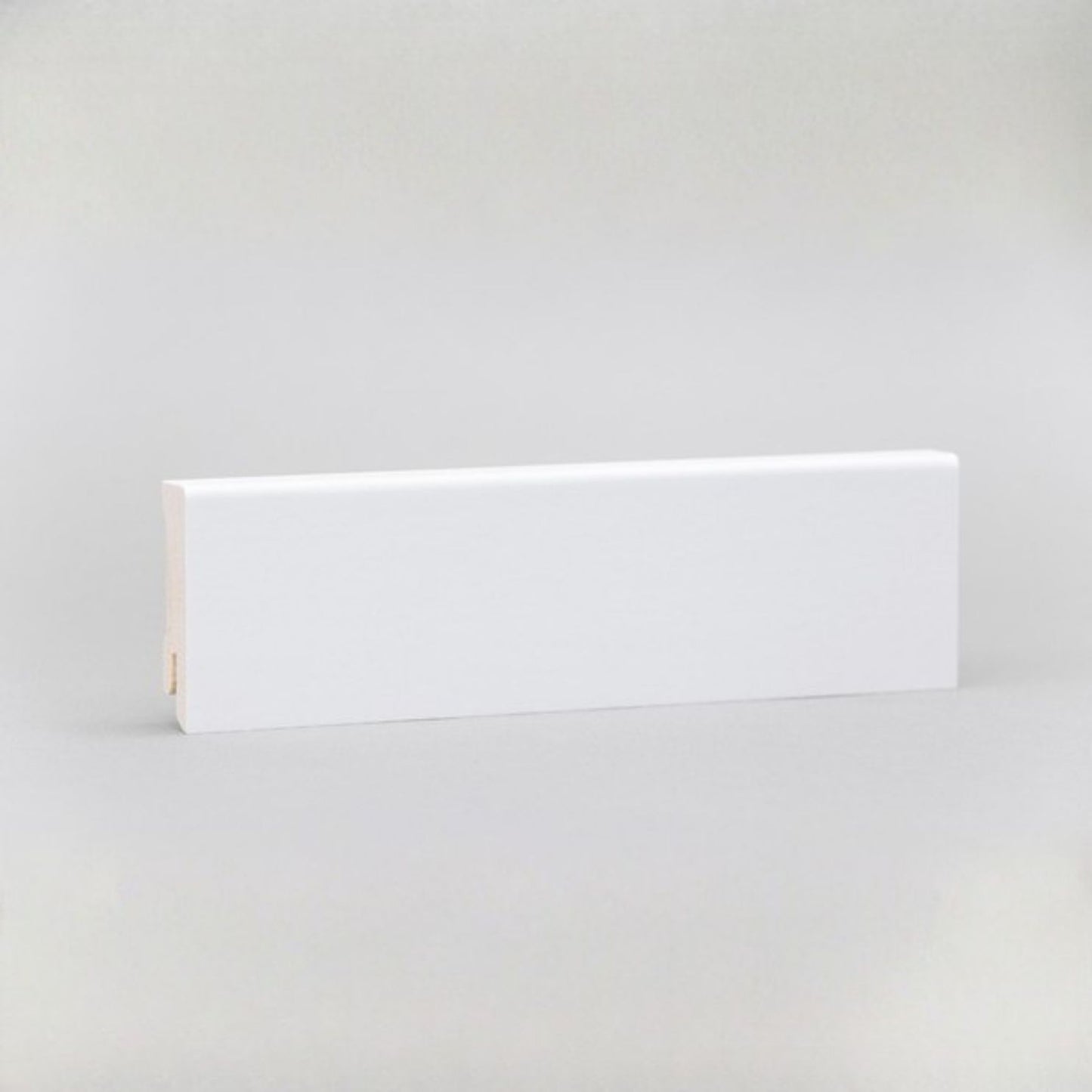 Sockelleiste Modern Weiß Starkfoliert
