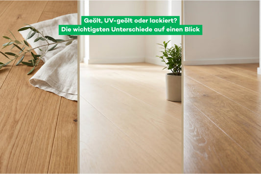 Geölt oder lackiert – Die richtige Parkett-Oberfläche TERRA Bodenbeläge