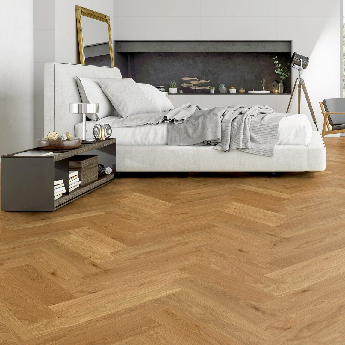 ter Hürne Parkett Eiche Jordaan Fischgrät OLIO