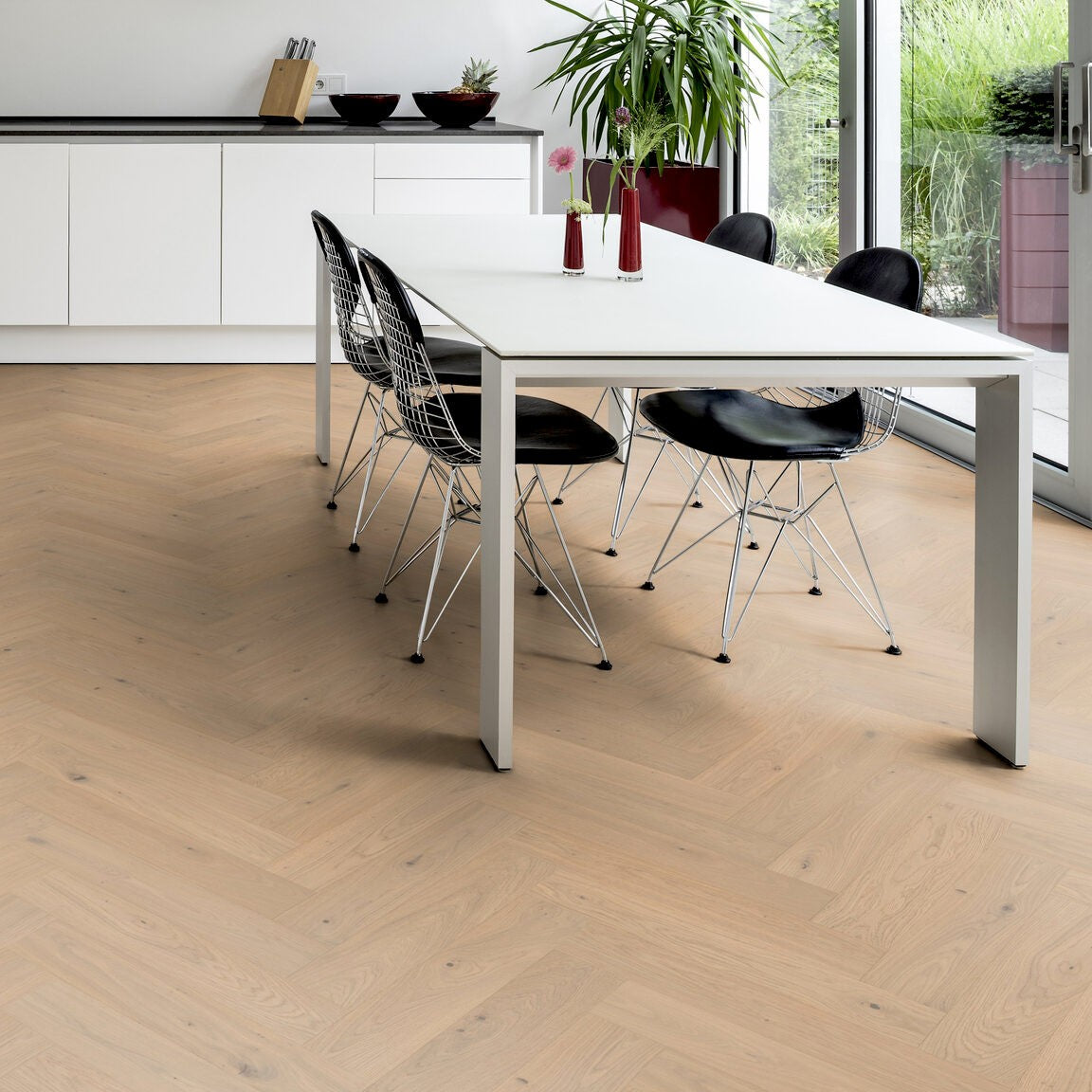 ter Hürne Parkett Eiche Bosa Fischgrät OLIO