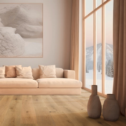 Thede & Witte Boston Landhausdiele Eiche astig gebürstet geölt