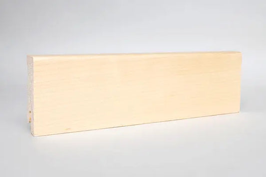 Sockelleiste Modern Ahorn canadisch natur lackiert 40 mm KGM