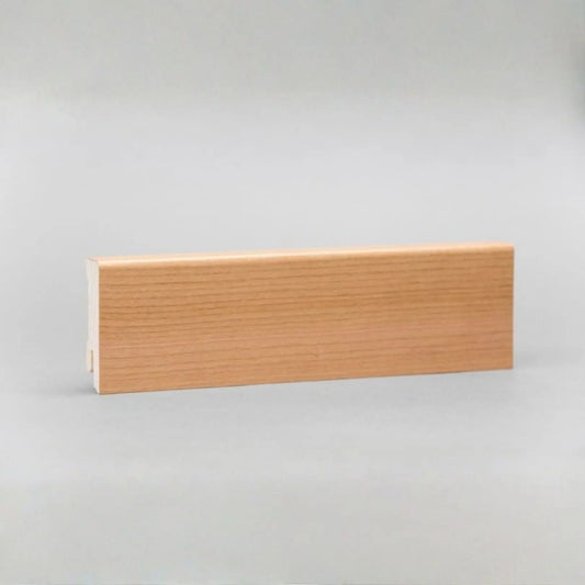 Sockelleiste Modern Kirschbaum natur lackiert 40 mm KGM