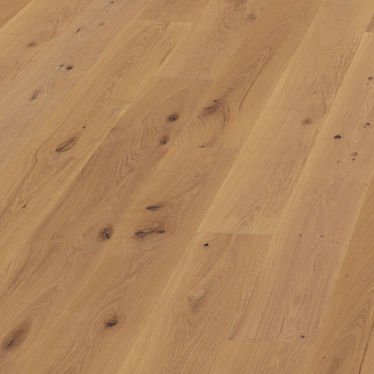 Thede & Witte Boston Landhausdiele Eiche XXL astig gebürstet geölt - Rohoptik