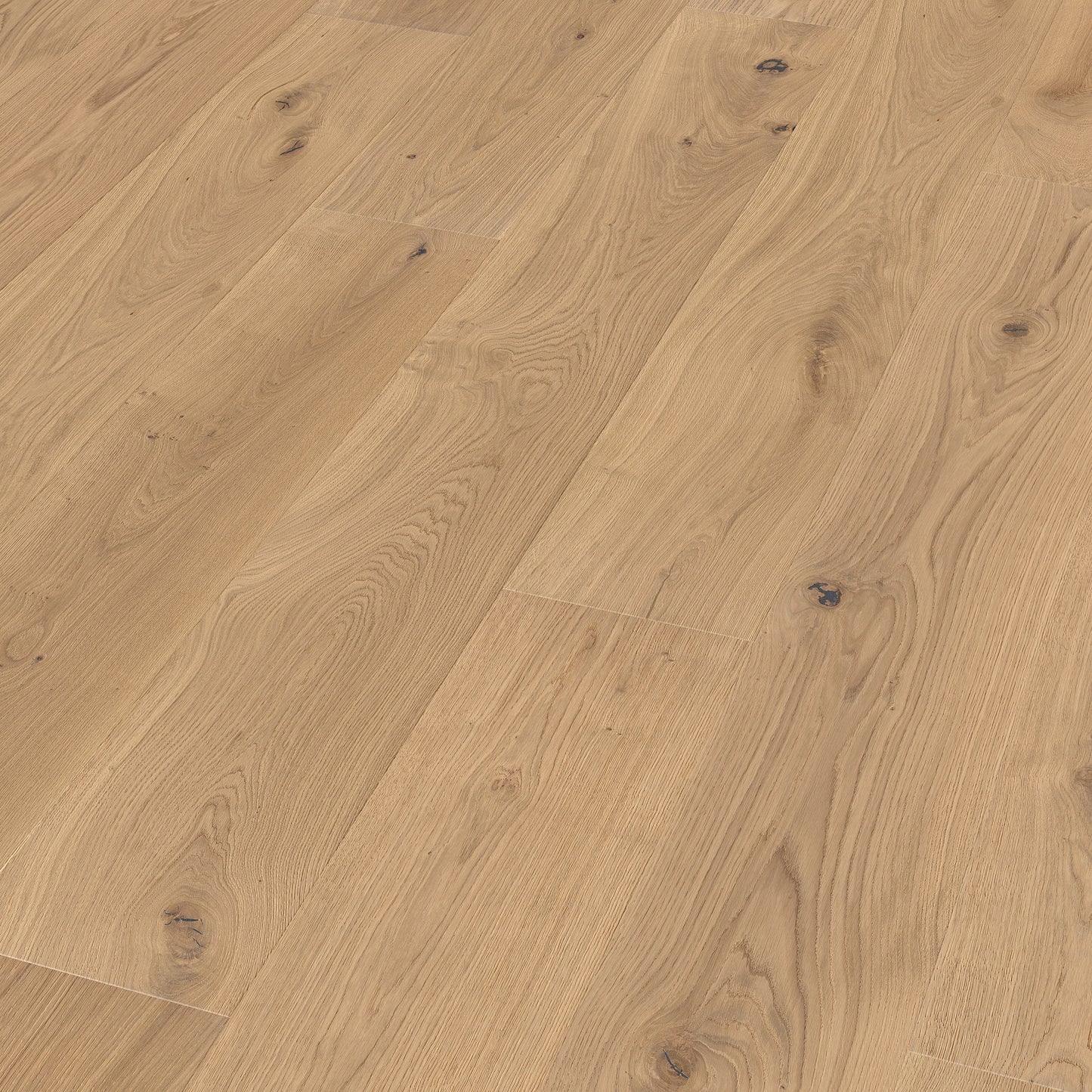 Thede & Witte Boston Landhausdiele Eiche XXL astig gebürstet weiß geölt