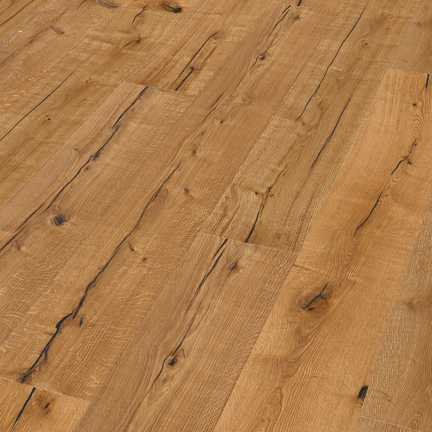 Thede & Witte Boston Landhausdiele Eiche XXL rustikal tief gebürstet geölt