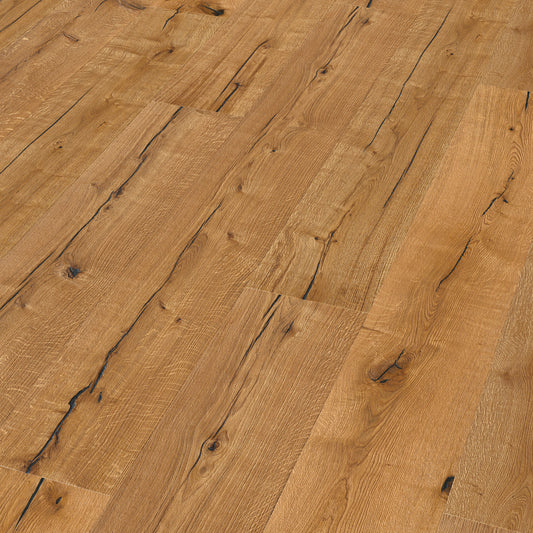 Thede & Witte Boston Landhausdiele Eiche XXL rustikal tief gebürstet geölt