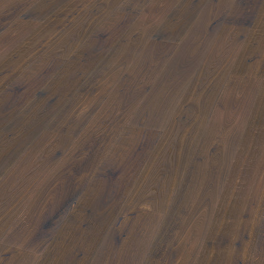 Thede & Witte Boston Landhausdiele Eiche astig gebürstet kerngeräuchert geölt  - Rohoptik