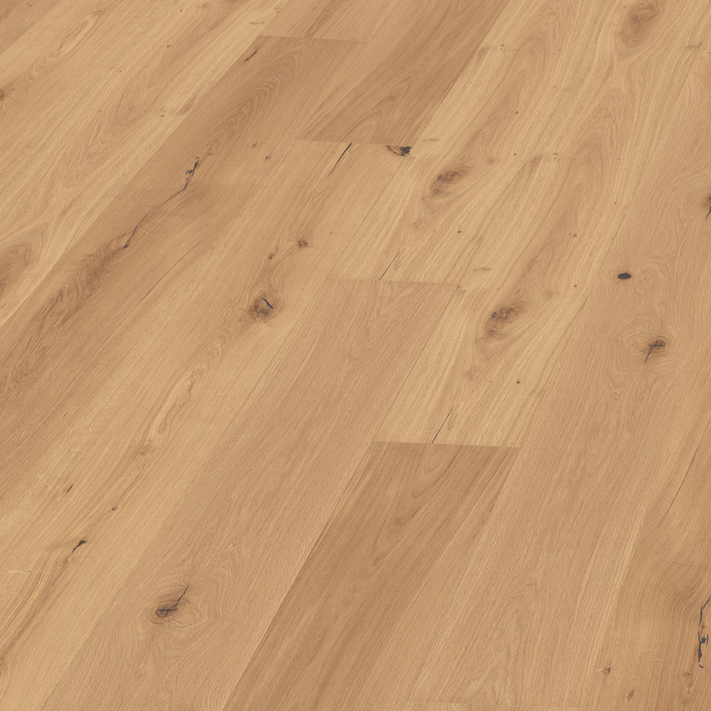 Thede & Witte Boston Landhausdiele Eiche XL astig gebürstet geölt - Rohoptik