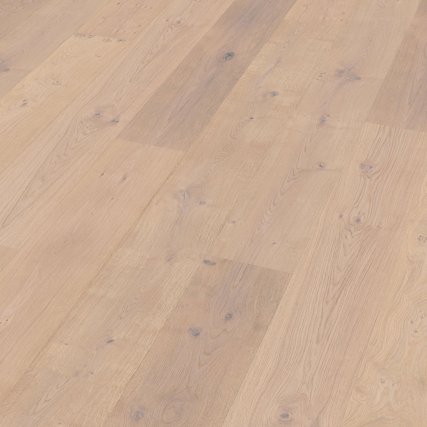 Thede & Witte Boston Landhausdiele Eiche XL astig gebürstet weiß geölt