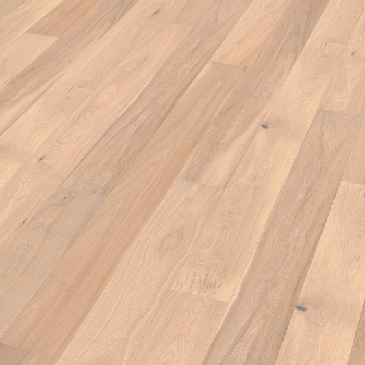 Thede & Witte Boston Landhausdiele Eiche leicht astig gebürstet weiß geölt