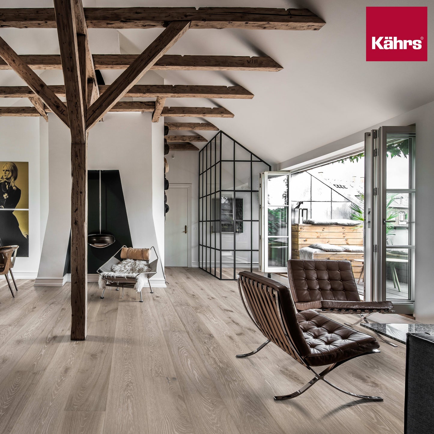 Kährs Parkett Eiche Nouveau Gray Landhausdiele EVO