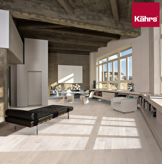 Kährs Parkett Eiche Nouveau Snow Landhausdiele EVO