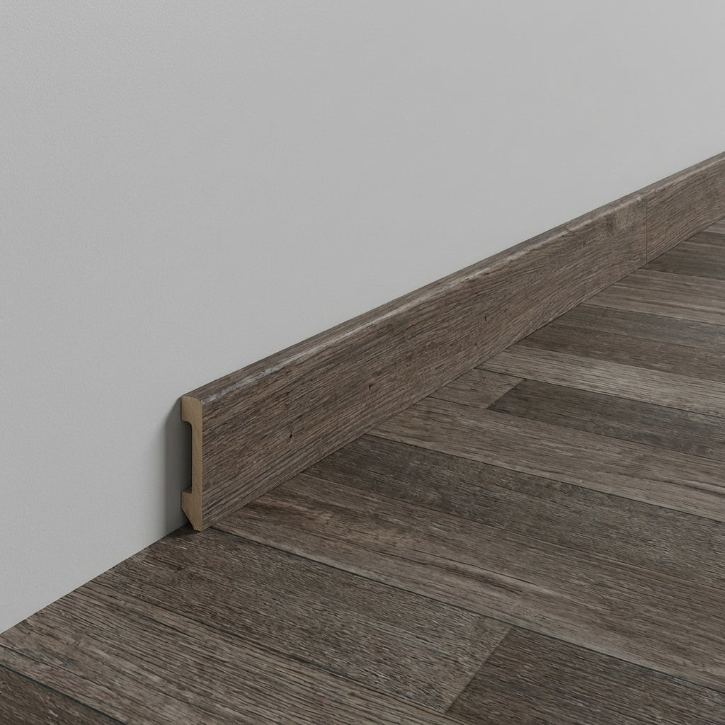 Coretec The Essentials Modern Sockelleiste Fallen Oak 52