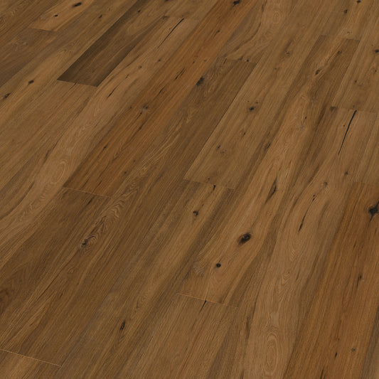 Thede & Witte Boston Landhausdiele Eiche astig handgehobelt geräuchert geölt