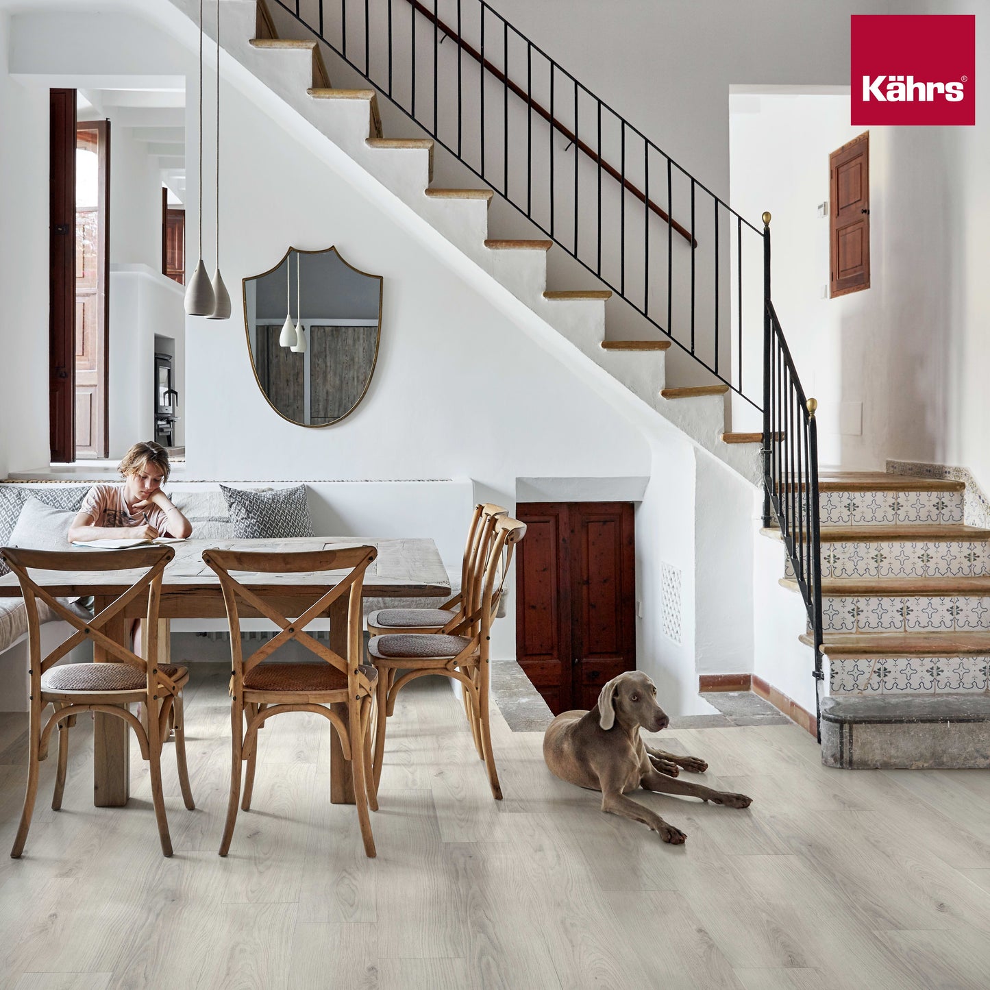 Kährs Vinylboden Eiche Cremello Landhausdiele