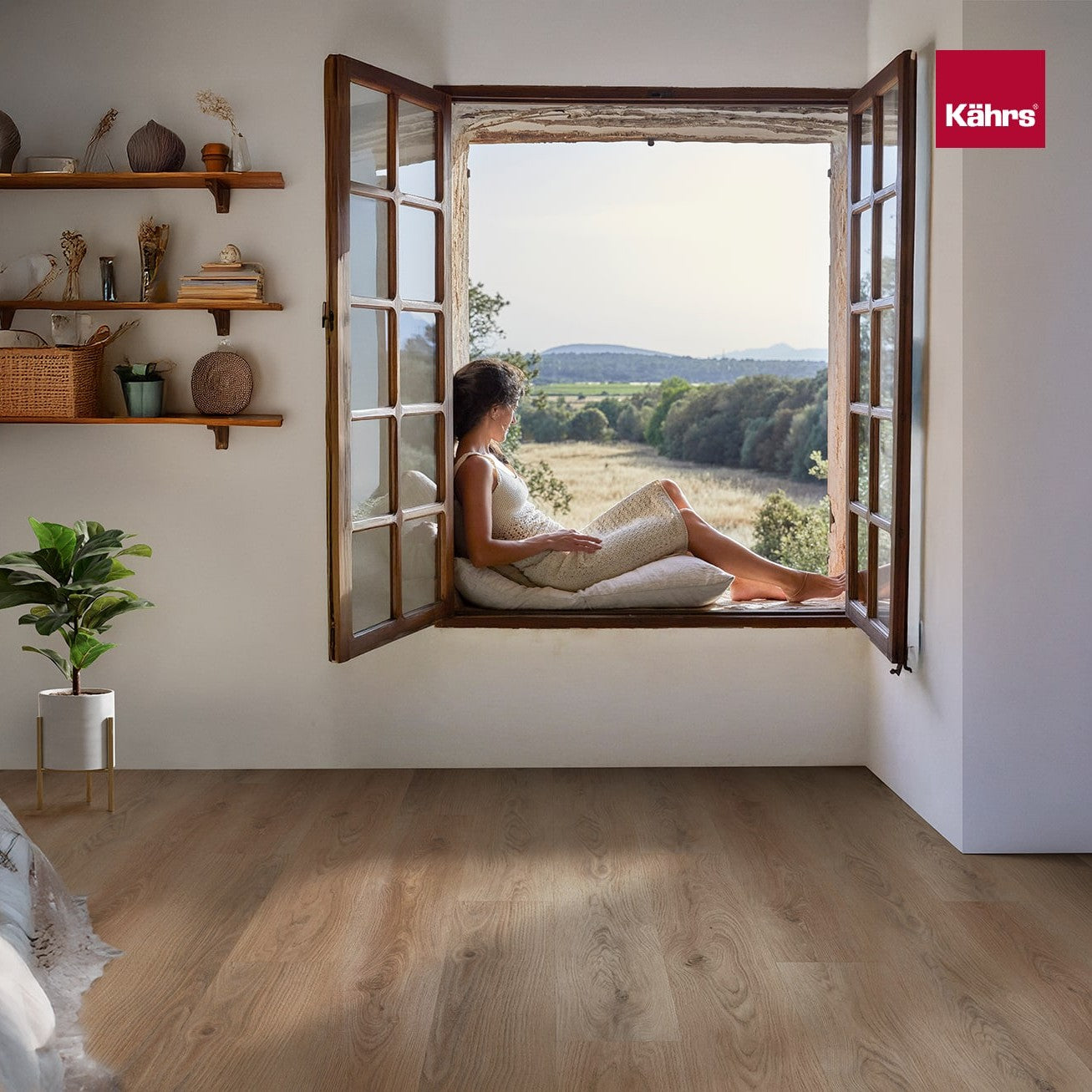 Kährs Vinylboden Eiche Rabicano Landhausdiele