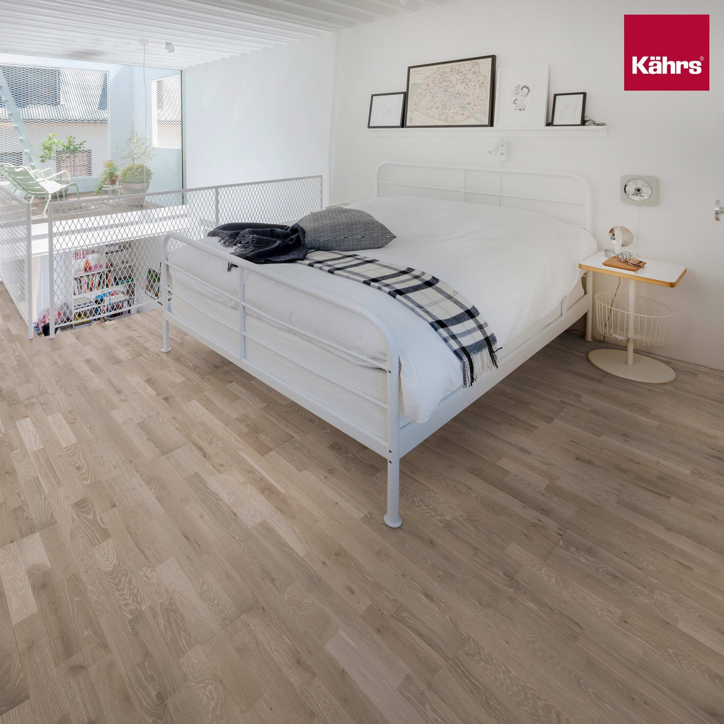 Kährs Parkett Eiche Alloy Schiffsboden 3-Stab EVO