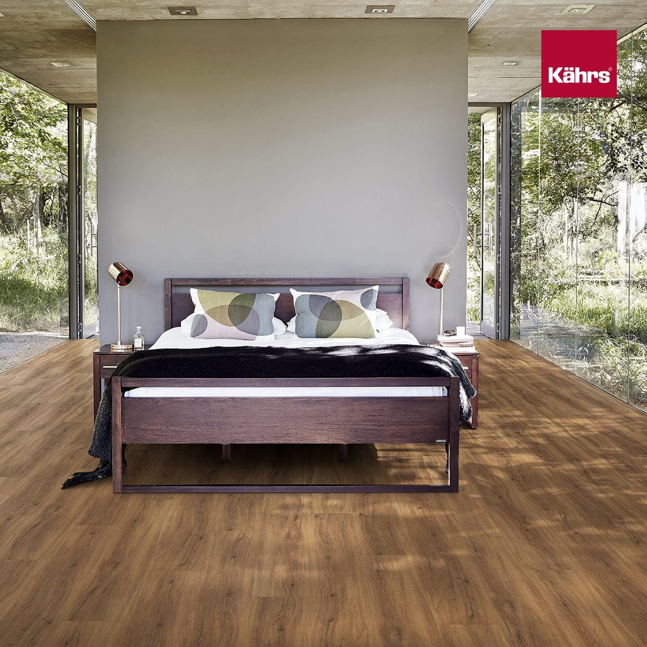 Kährs Vinylboden Eiche Redwood Landhausdiele