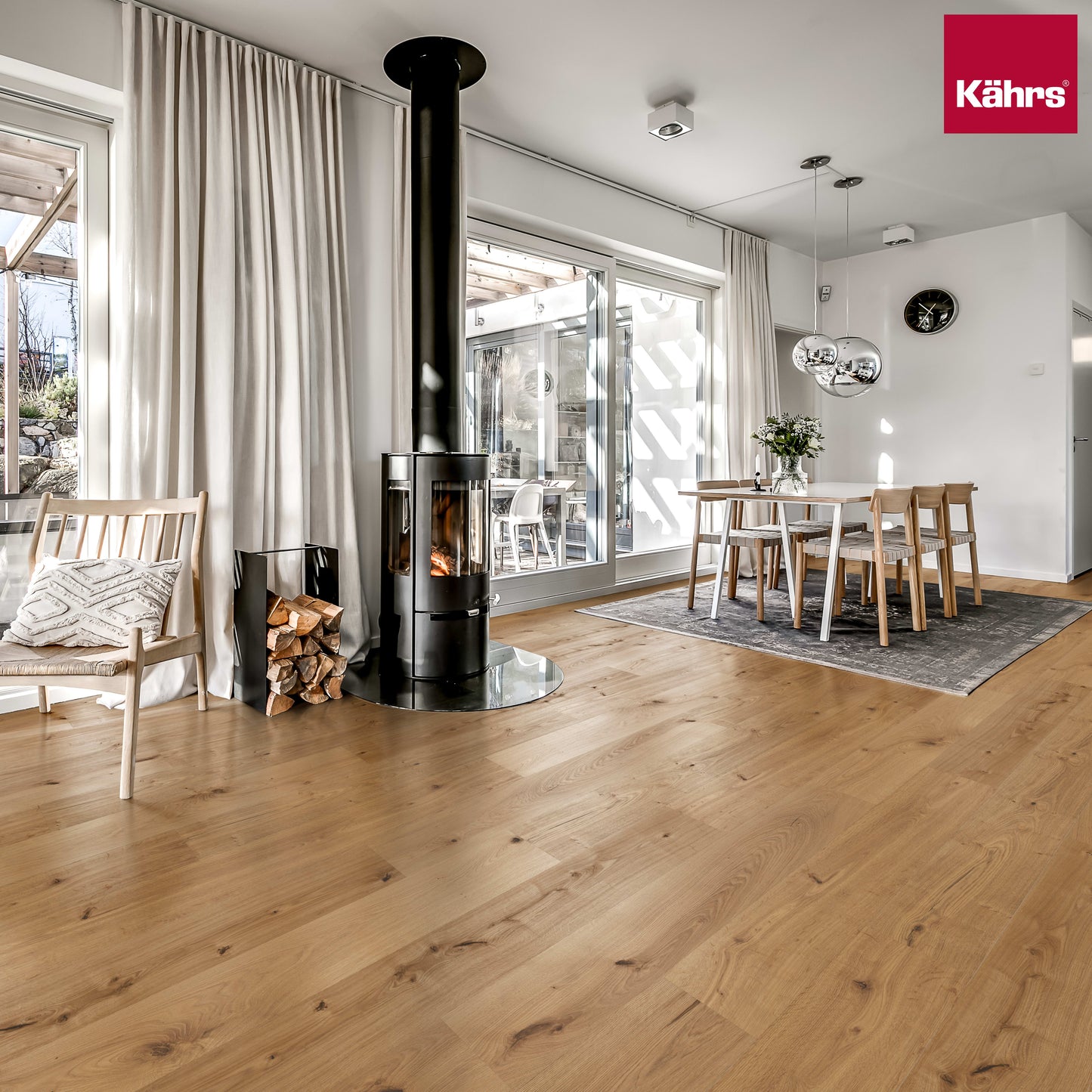 Kährs Vinylboden Eiche Moesgaard Landhausdiele
