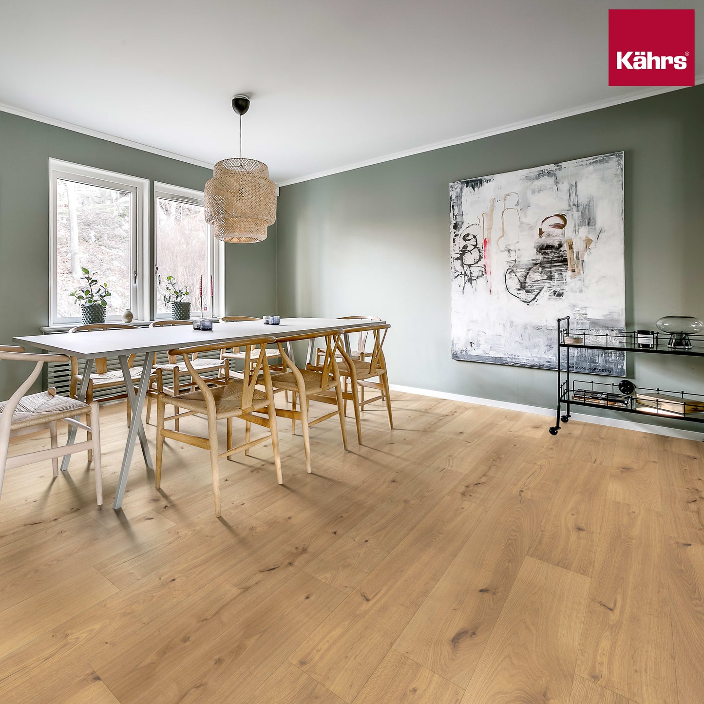 Kährs Vinylboden Eiche Thuringain Landhausdiele