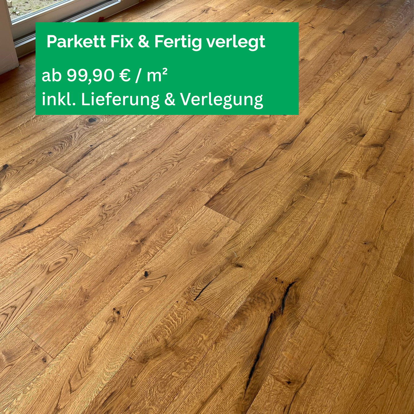 Parkett Fix & Fertig verlegt 03