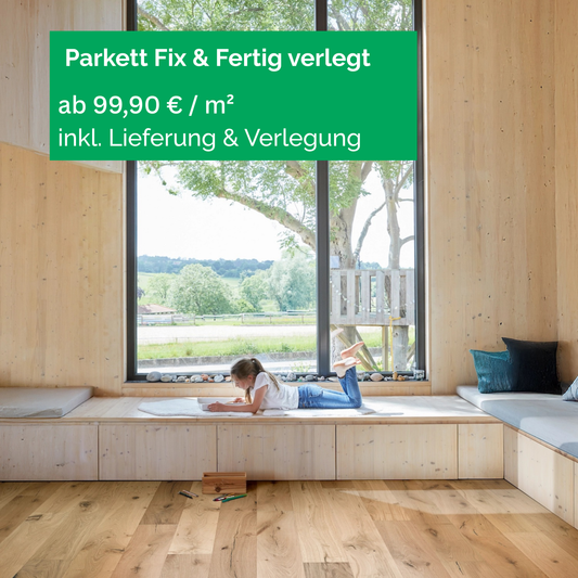 Parkett Fix & Fertig verlegt 01