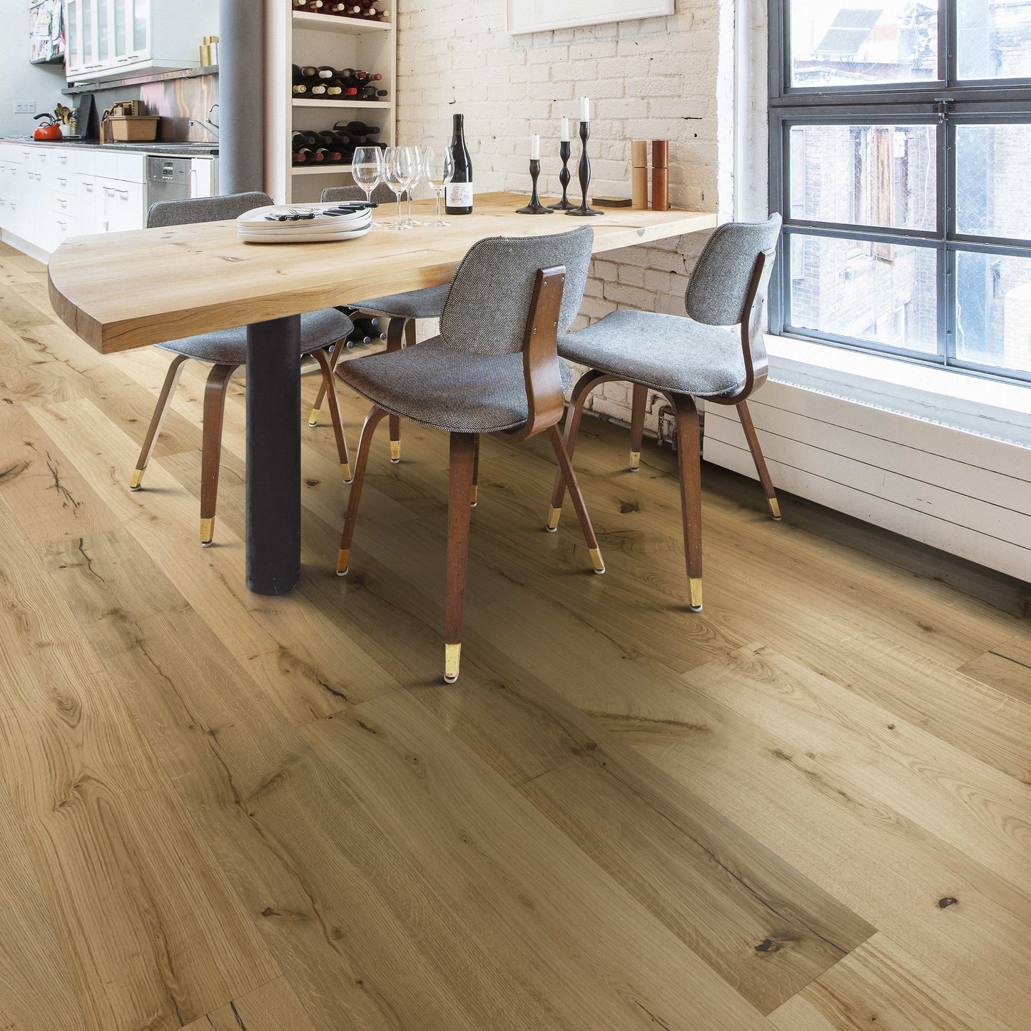 Kährs Parkett Eiche Texture Natur Landhausdiele OLIO