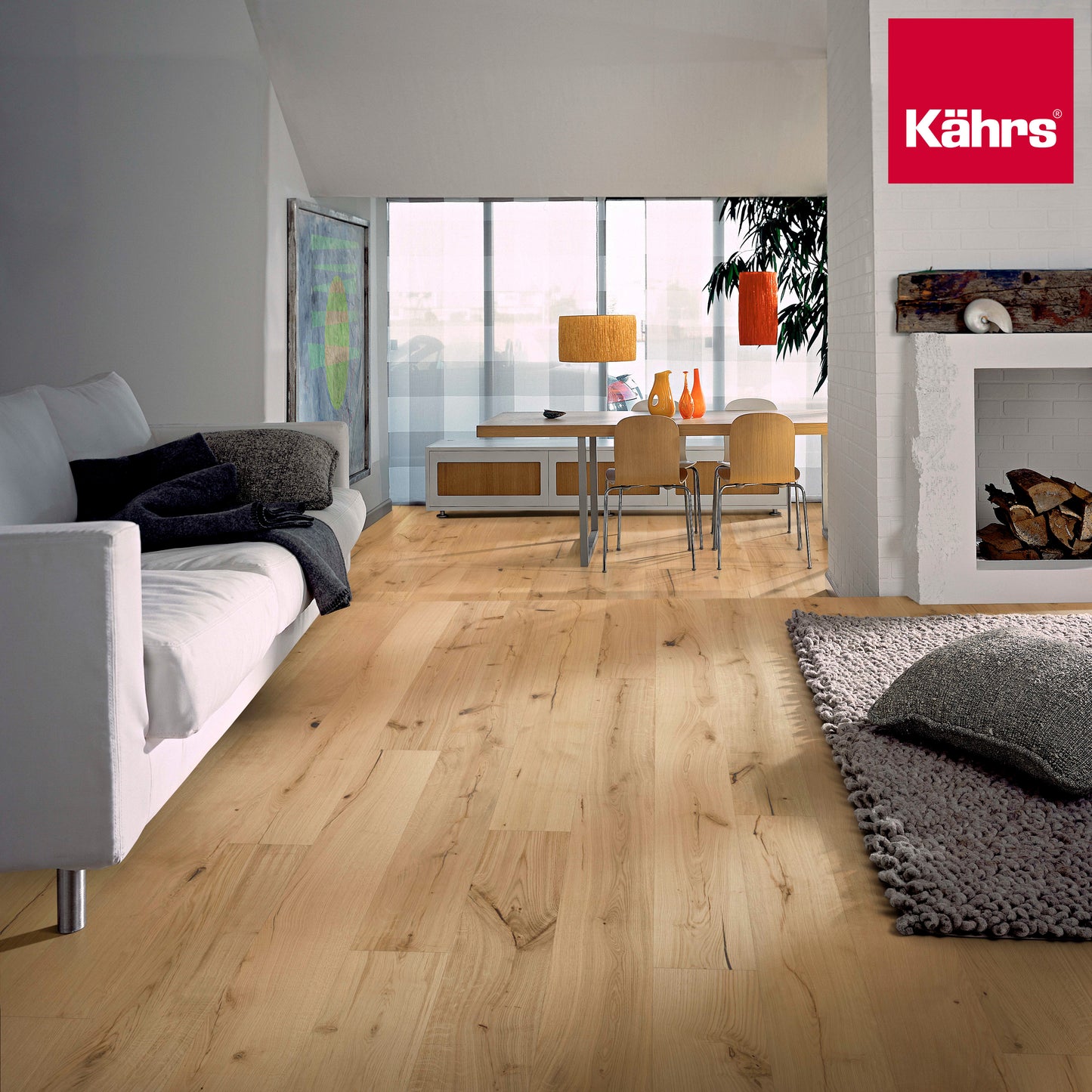 Kährs Parkett Eiche Texture Rohholzoptik Landhausdiele OLIO